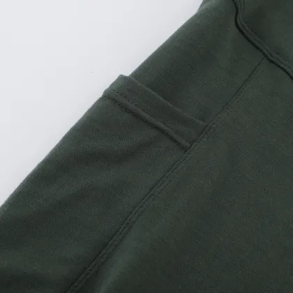 Women's 100% Merino Wool Exercise Yoga Pants