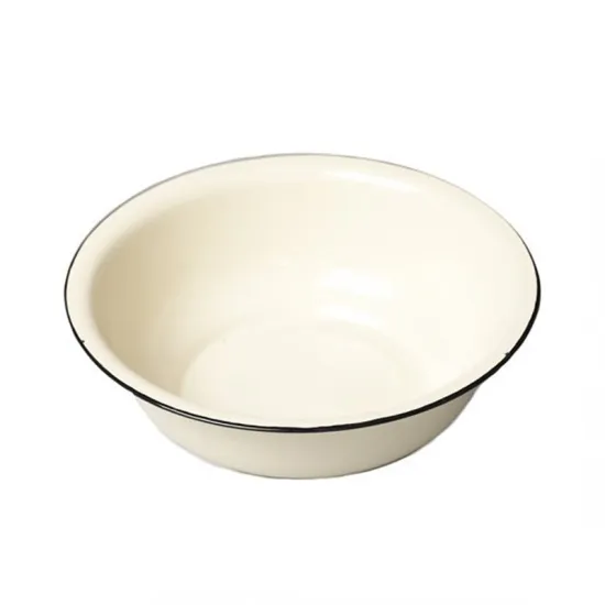 Metal Edge Stainless Steel Bowl For Fruit