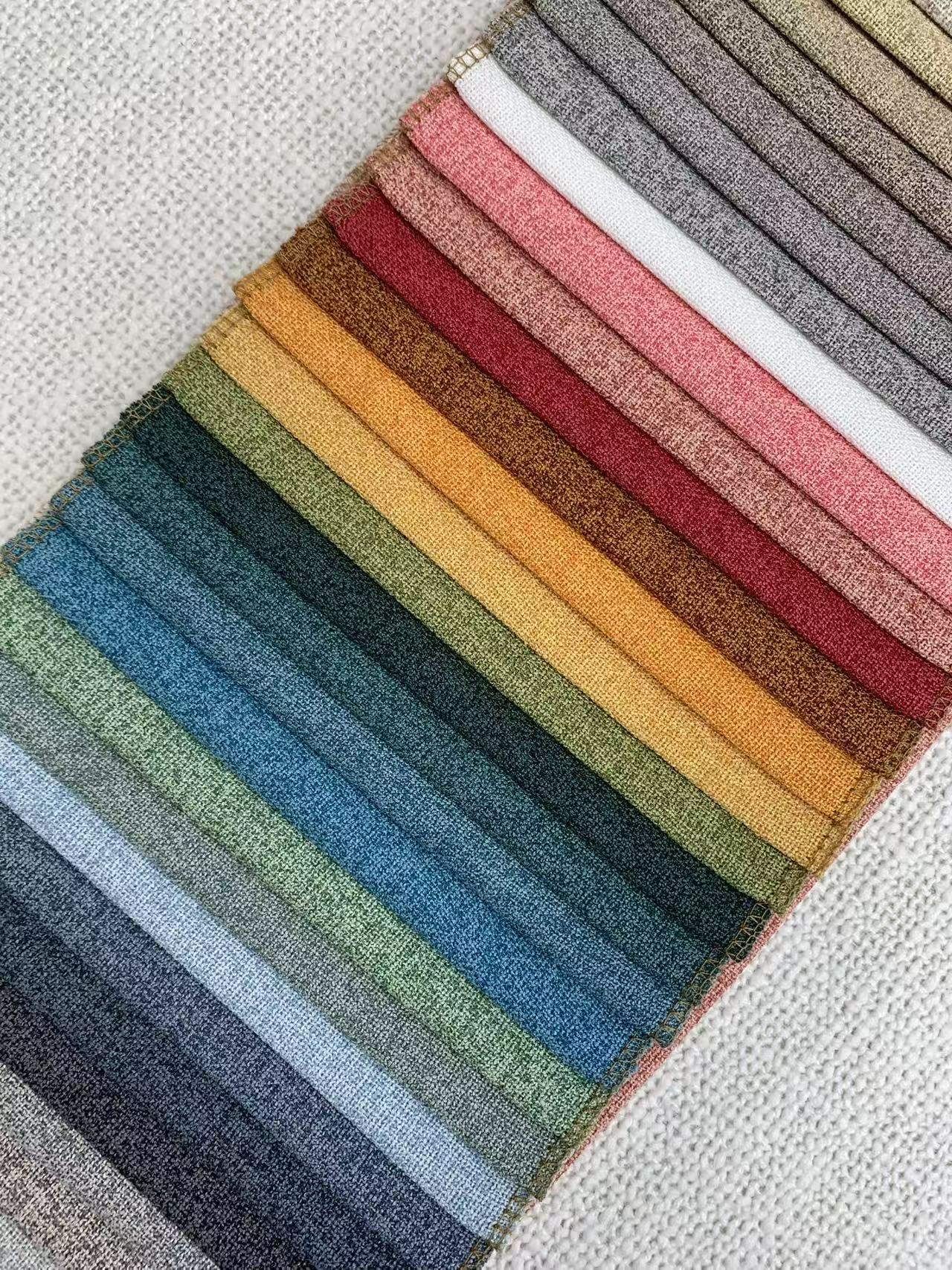 Linen Look Upholstery Fabric