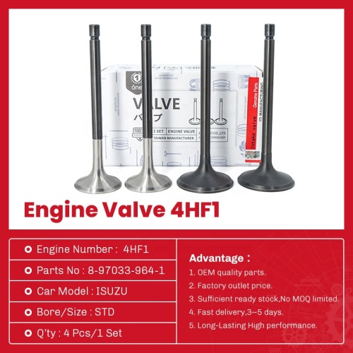 أجزاء صمام المحرك 4HF1 8-97033-964-1 لـ Isuzu