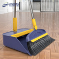 Broom Dustpan Set Foldable Standing Dust Pan