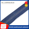 Customized blue nylon zipper