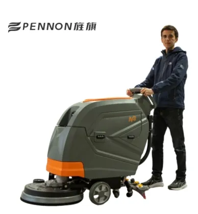 Commercial Industrial Walk-Behind Floor Scrubber