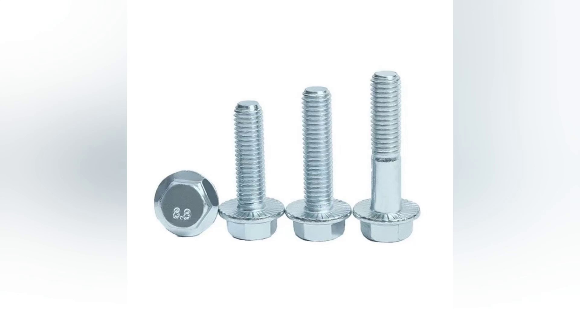 High Quality Stainless Steel Hexagon Flange Bolts M3-M30