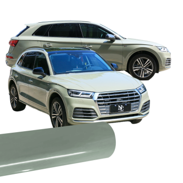 Браніраваны зялёны аўтамабіль