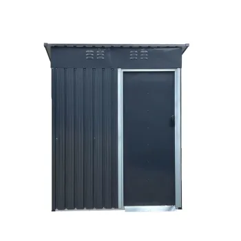 Waterproof Metal Shed with Sliding Doors for Garden Tool Storage
