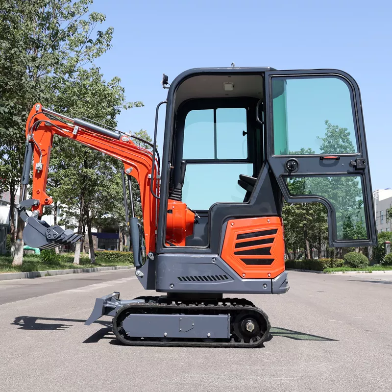 1 ton excavator rumah tangga kecil penggali parit kecil