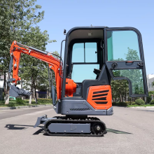1tons small household excavator small trench digger
