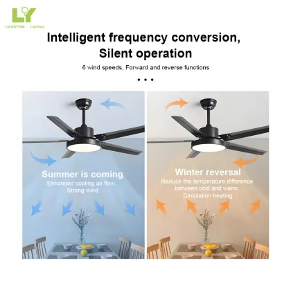 220V Plastic Australian Breeze Automatic Inverter Bladeless Bathroom LED Ceiling Fan Light