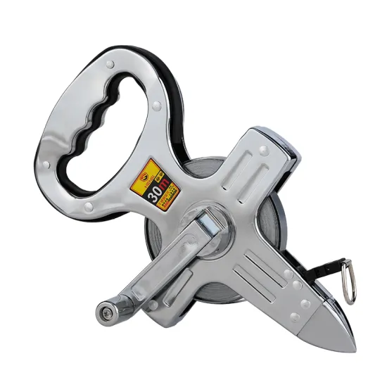 7.5m 25mm rubber coated steel tape measure