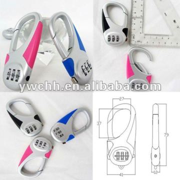 High security combination padlock