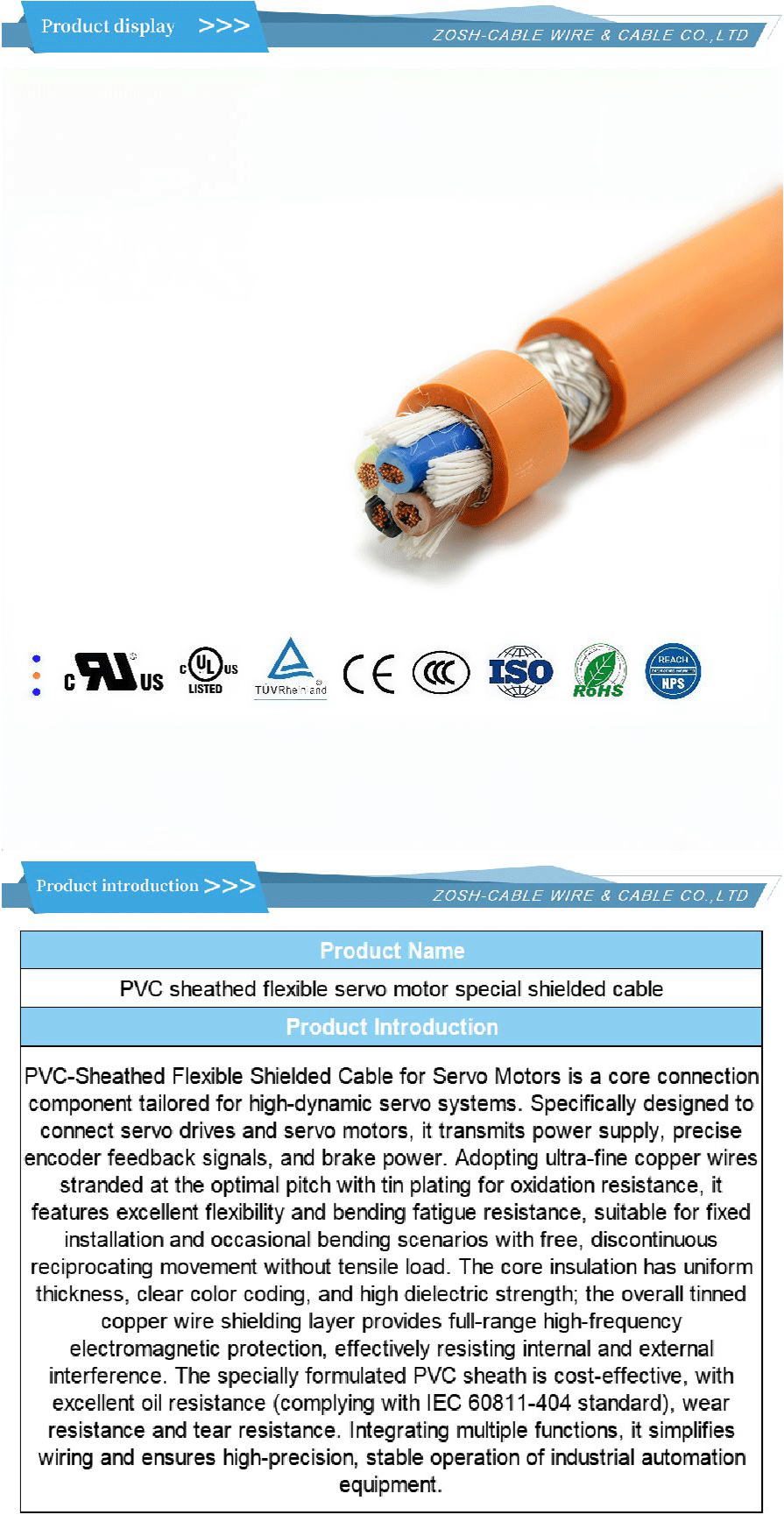Servo Drive, Code Cable-xiangqing1-ZS045