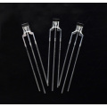 2 * 3 * 4 mm stačiakampis LED dvispalvis R / Y bendras anodas