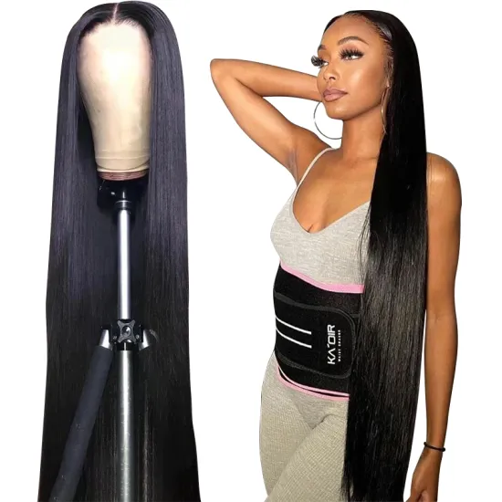Lace Frontal Wig Vendors Wholesale Straight Transparent HD Lace Front Wigs For Black Women 100 Virgin Brazilian Human Hair Wigs