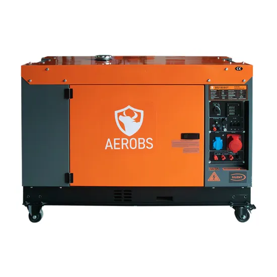 Factory Price 68A 50Hz 230V Silent Diesel Generator Set 15kV/16kW/15kW Double Cylinder