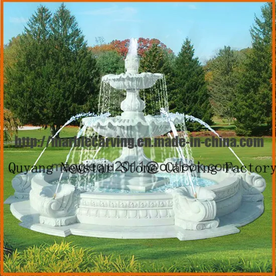 Cheap Quality Stone Commercial Fountain Water Outdoor Fountain for Garden Features Mf1703