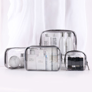 TSA Compliant Oxford Cloth Travel Cosmetic Bag with Customization Options