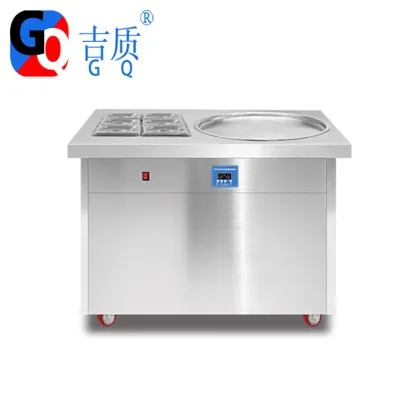 Fried Ice Cream Roll Machine - Turkey Maquina de Rollo de Helado Frito Factory Price
