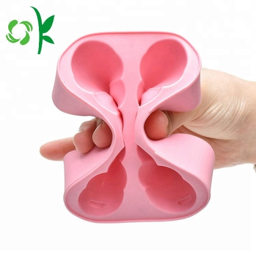 Silicone 2 Ice Tray with Lid