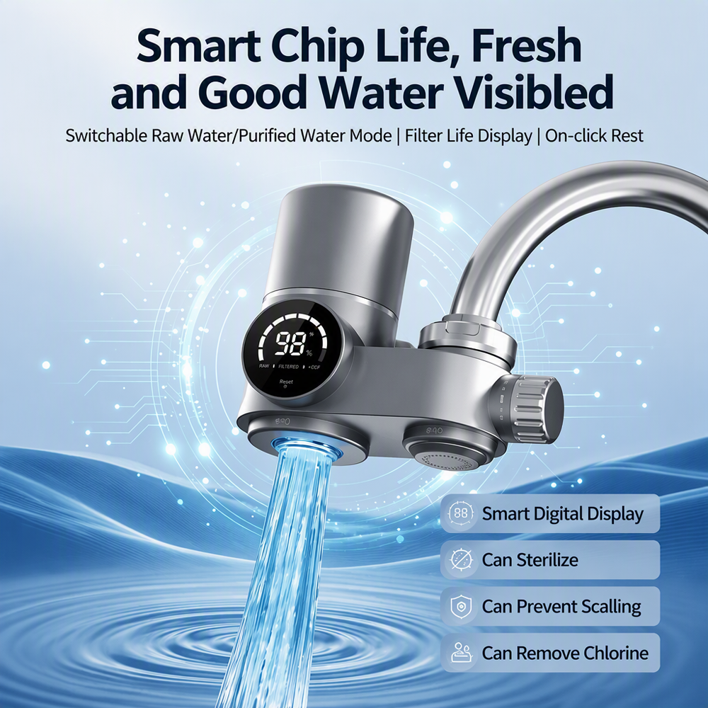 Smart Digital?Display Faucet Water Purifier
