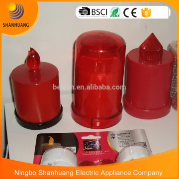 Plastic grave lights ritual lamp cemetery grave memorial light