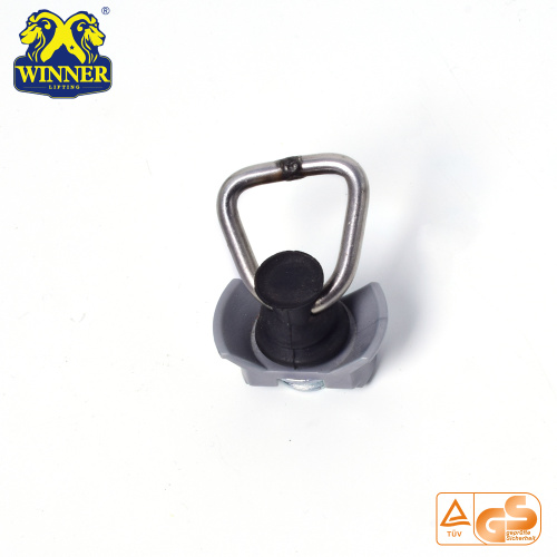 Single Stud Fitting With SS D Ring For Cargo Control