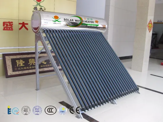 Manufacture of pressurized solar hot water heater