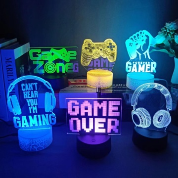 PS4 Icon Night Light Lamp: Bringing Your Favorite Gaming Theme to Life in 3D