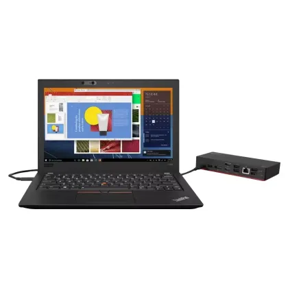 Lenovo ThinkPad USB Type-C Dock: Universal Multi-Function Hub Adapter Docking Station