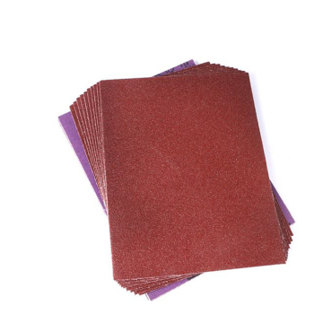 Tela di sabbia in carburo di silicio in silicio in alluminio 230 mm x 280 mm