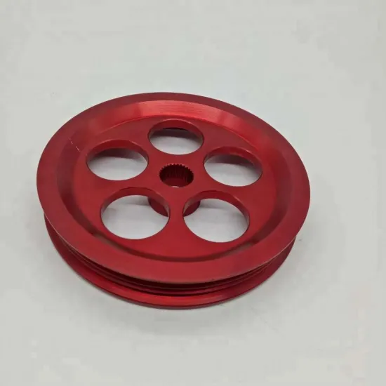 Aluminum Billet CNC machining Crank  Pulley for Racing car