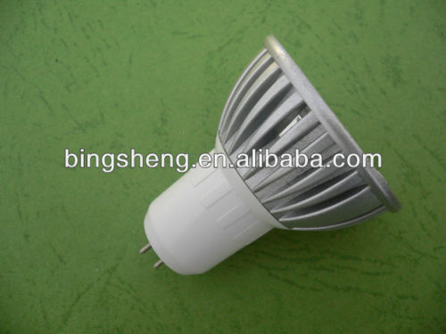 cheap price led spotlight MR16 230V GU5.3 base high quality 3w