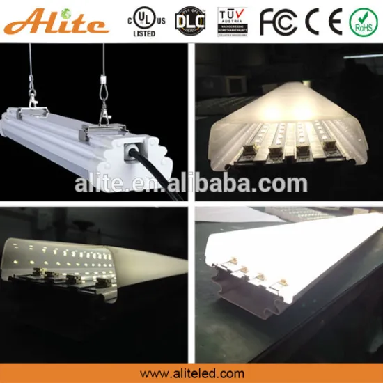 120lm/w Linear led Vapor Tight fixture 40W, LED Batten Tubes with UL DLC