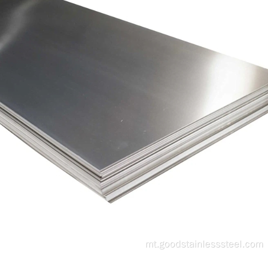 321 Pjanċa tal-istainless steel rrumblata kiesħa