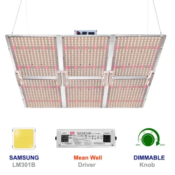 SF6000 Spider LED Grow Light LM301B LM301H - Dimmable Plant Lamp Board