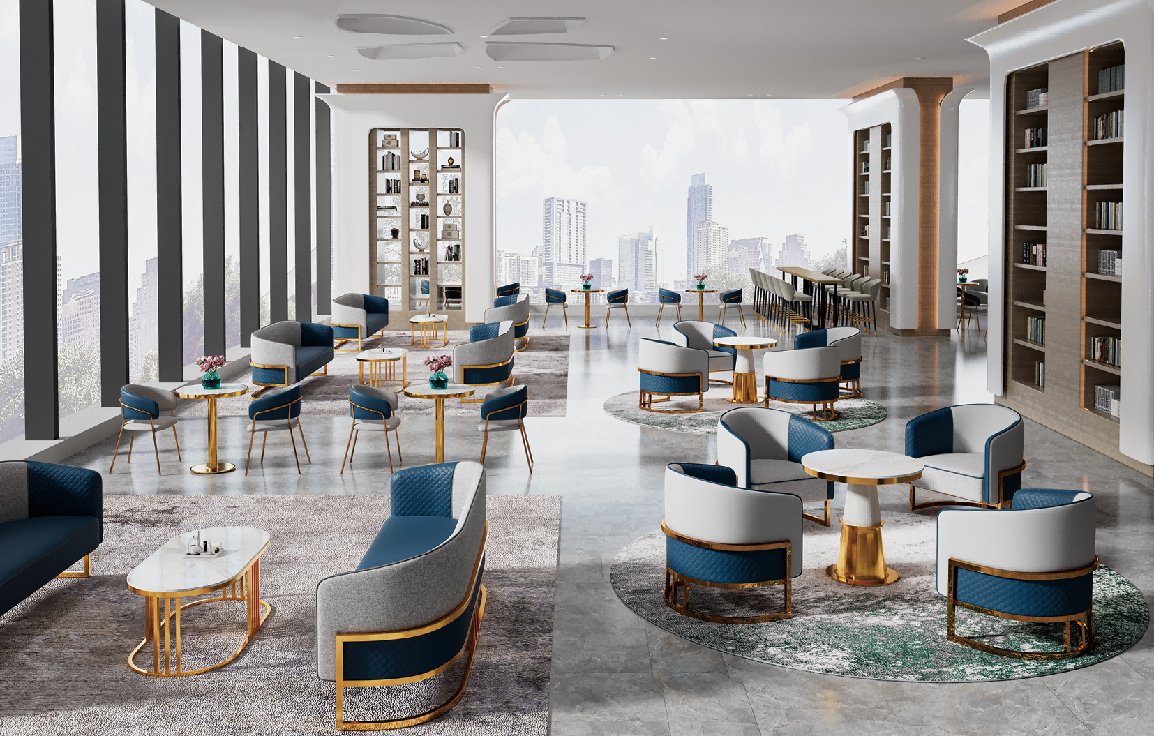 Solid Wood Modern Restaurant Furniture Sets Minimalist Style Chair Table for Dining Hotels Cafes Villas Also Suitable Home Use