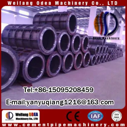 Carbon Steel Cement Pipe Making Machine For Construction Materials Machinery