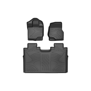 High-Quality TPE Double Layer Waterproof Foot Pad Floor Mats for Ford Ranger 2023