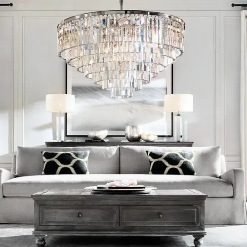 Винтажная черная подвесная подвесная лампа K9