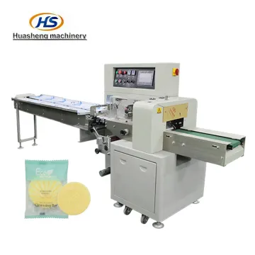 HS250 Cotton Candy Marshmallow Flow Pack Machine