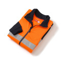 Customized Fleece Lined Hi Vis Bomber Jacket