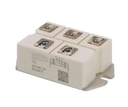 SEMIKRON SKD 160/16 Diode Bridge Rectifier, 1600V, 205A, G 37 Package, Three Phase, 1.65V