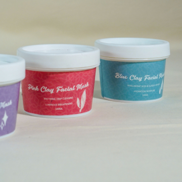 Korean Collagen Hydro Jelly Facial Masks for Skincare: Anti-Acne, Hydrating, and Pink Clay Options