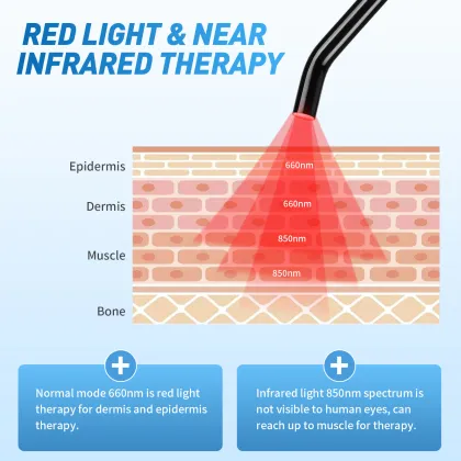 850nm Red Light Therapy Device for Pain Relief and Beauty Treatment
