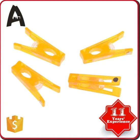 Hot selling factory directly beautiful plastic clothes pin clip