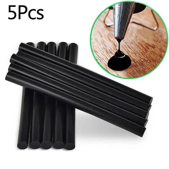 5pcs Car Glue Sticks High Adhesive Hot Melt Glue Sticks Car Body Paintless Dent Repair Tool Strong Adhesion Repair Tool Stick