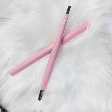 Private Label Custom Brown Vegan Waterproof Eyebrow Pencil with Brush