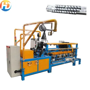 Full Automatic Chain Link Fencing Machine Factory | Spider Metal Wire Diamond Mesh Weaving Machine