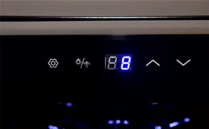 Dual Zone Free Standing Wine Cooler Refrigerator
