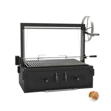 Rust-Proof Treatment BBQ Grill Indoor Flat Top Barbecue Grill Charcoal Grill